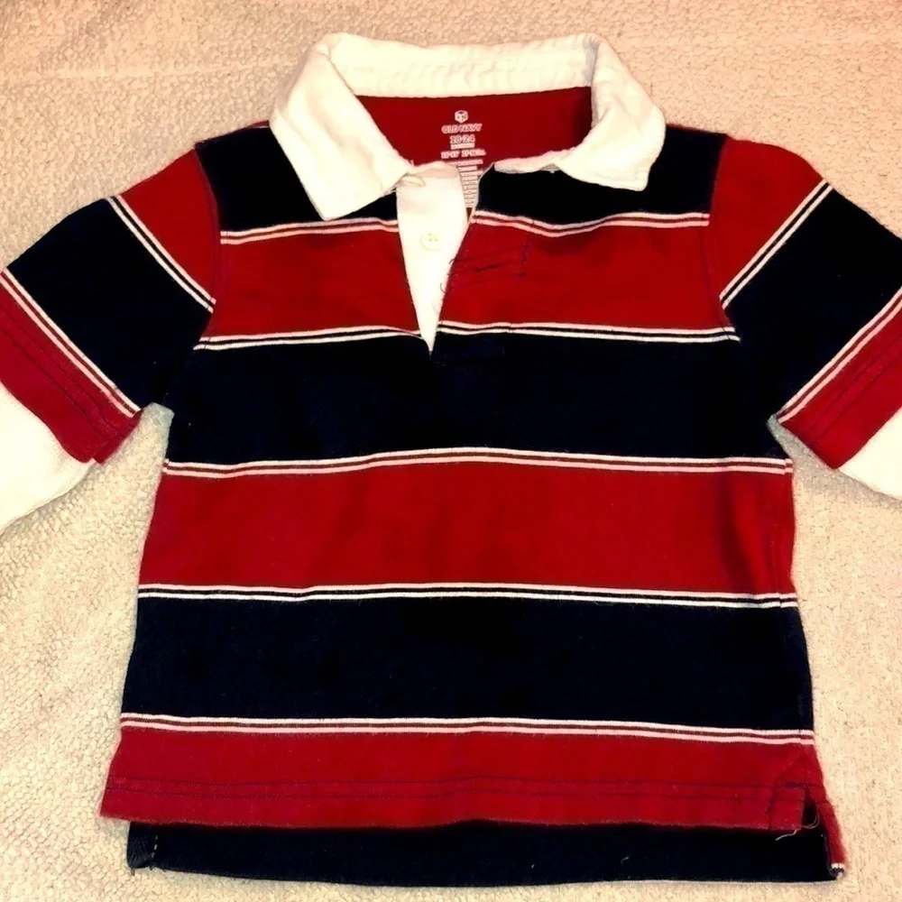 5/$25 Old Navy size 18-24 months long sleeve collared shirt